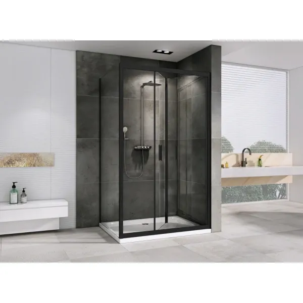 Душевой уголок Abber Sonnenstrand AG07090B-S90B прозрачное 90x90 см