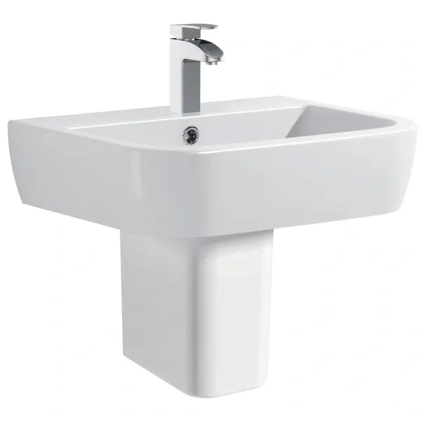 Раковина Allen Brau Infinity 4.21007.20 56x45 см, подвесная, белый