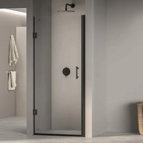 Душевая дверь RGW PA-06B Passage 41080606-14 60 см, профиль черный матовый, стекло прозрачное